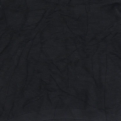Topman Mens Black   Pullover Jumper Size S