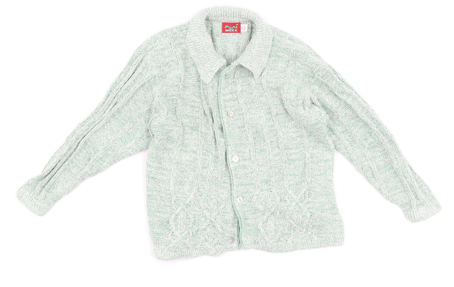 mini mexx Girls Green   Basic Button-Up Size 2 Years