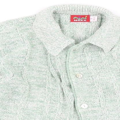 mini mexx Girls Green   Basic Button-Up Size 2 Years