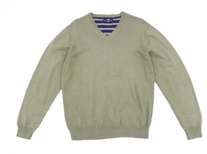 Blue Harbour Mens Green   Pullover Jumper Size S