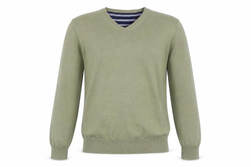 Mens UK Size S Blue Harbour Green Pullover Jumper