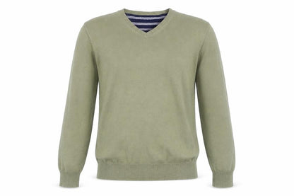Mens UK Size S Blue Harbour Green Pullover Jumper