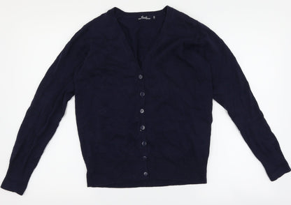 Premier Womens Blue   Cardigan Jumper Size S
