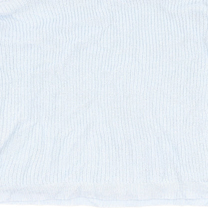 Select Womens Blue Floral  Pullover Jumper Size 18
