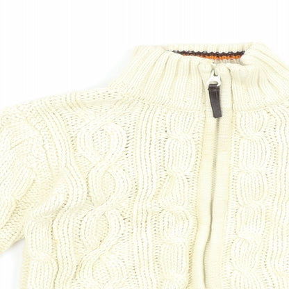 Standard Blues Boys Ivory  Knit Jacket  Size 3 Years