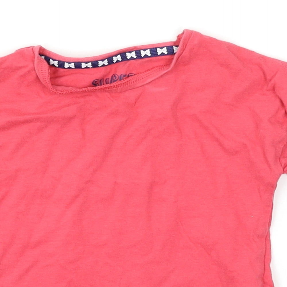 F&F Girls Pink   Basic T-Shirt Size 12-18 Months