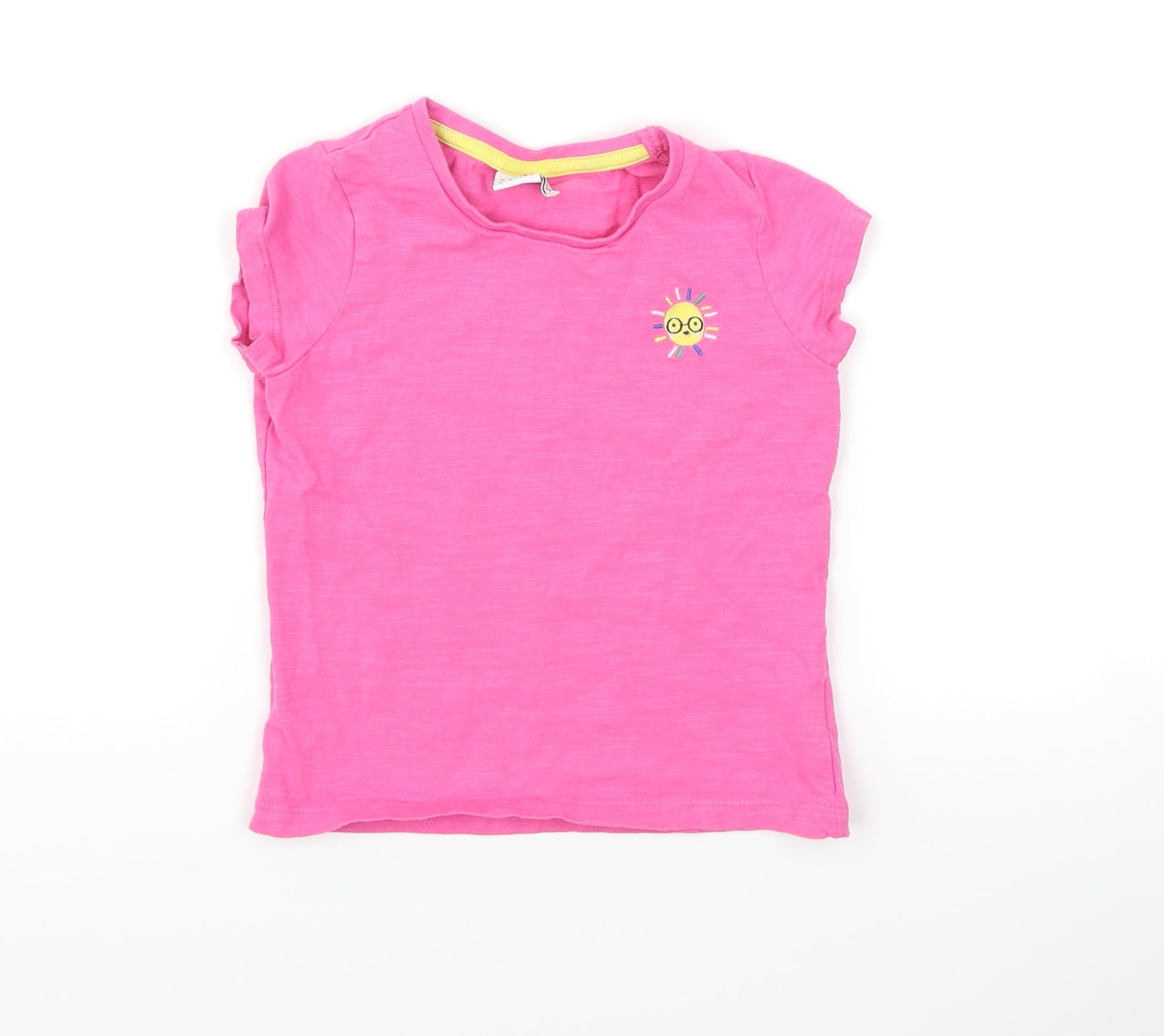Boots Mini Club Girls Pink   Basic T-Shirt Size 2-3 Years  - sun