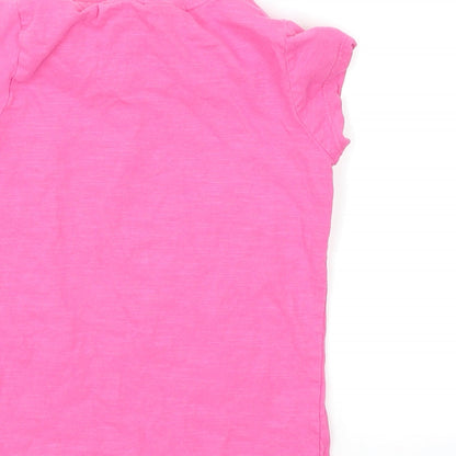Boots Mini Club Girls Pink   Basic T-Shirt Size 2-3 Years  - sun