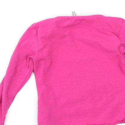 Orchestra Girls Pink Floral  Basic T-Shirt Size 4 Years  - bird
