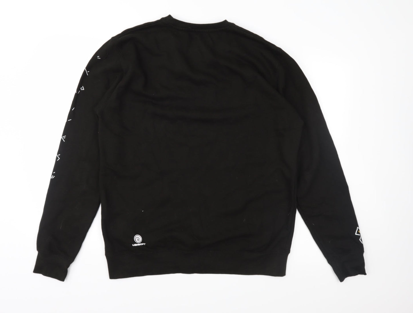 Awdis Womens Black   Pullover Sweatshirt Size L