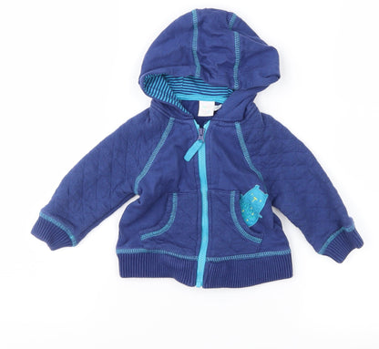 Mini Club Baby Blue   Jacket  Size 3-6 Months  - Hoodie