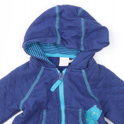 Mini Club Baby Blue   Jacket  Size 3-6 Months  - Hoodie