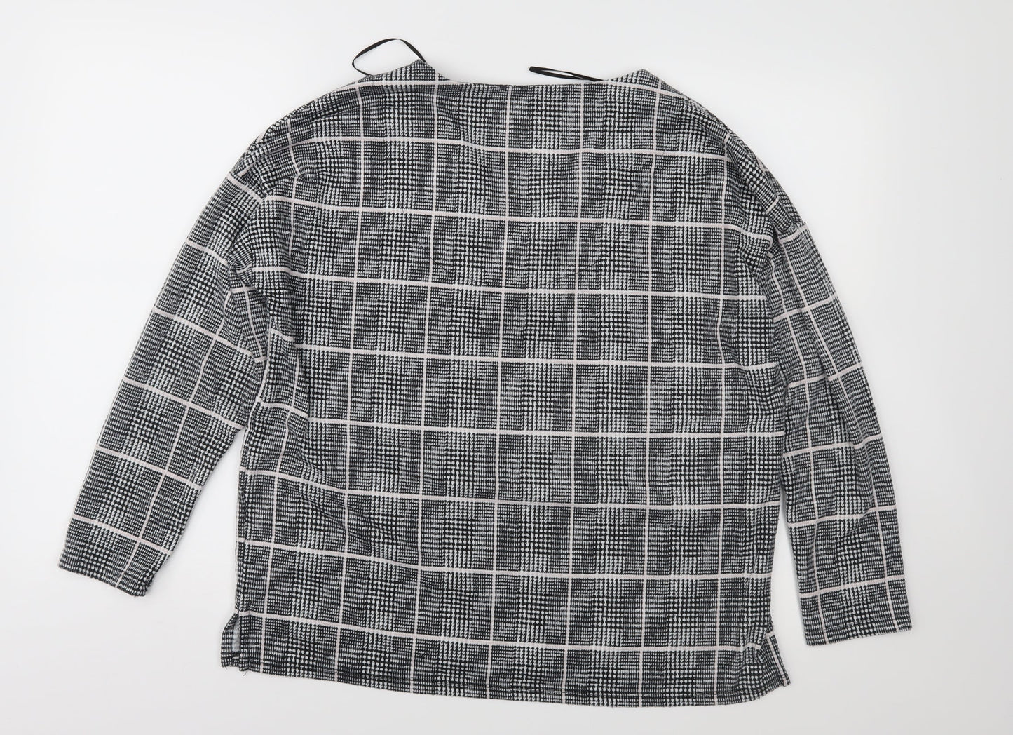 Womens UK Size 12 Bonmarché Black Basic Blouse