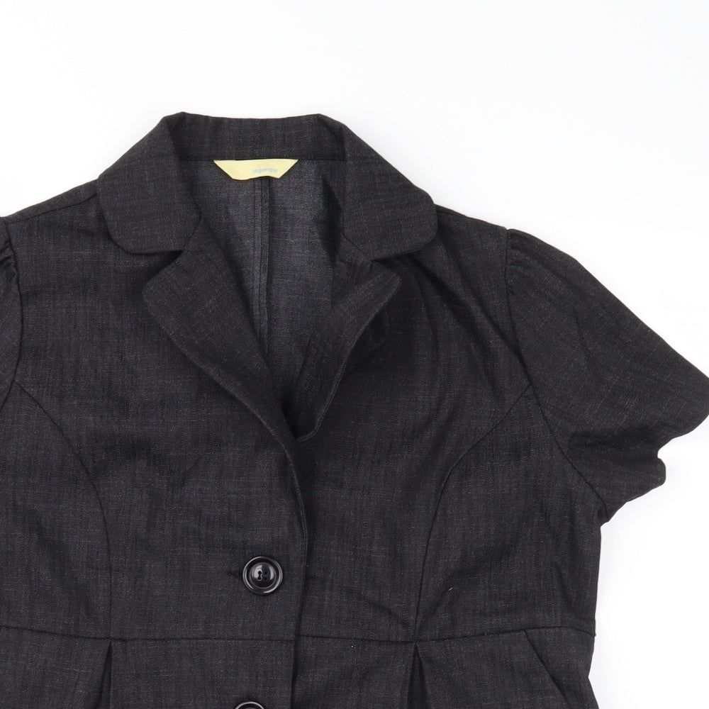 Womens UK Size 14 Agenda Regular Grey Suit Jacket