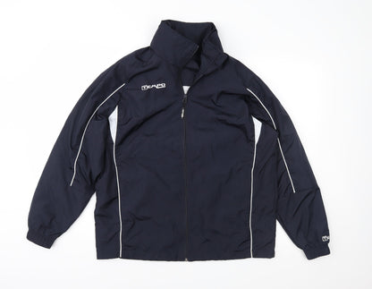 Mens UK Size XS Tempo Blue Anorak Coat