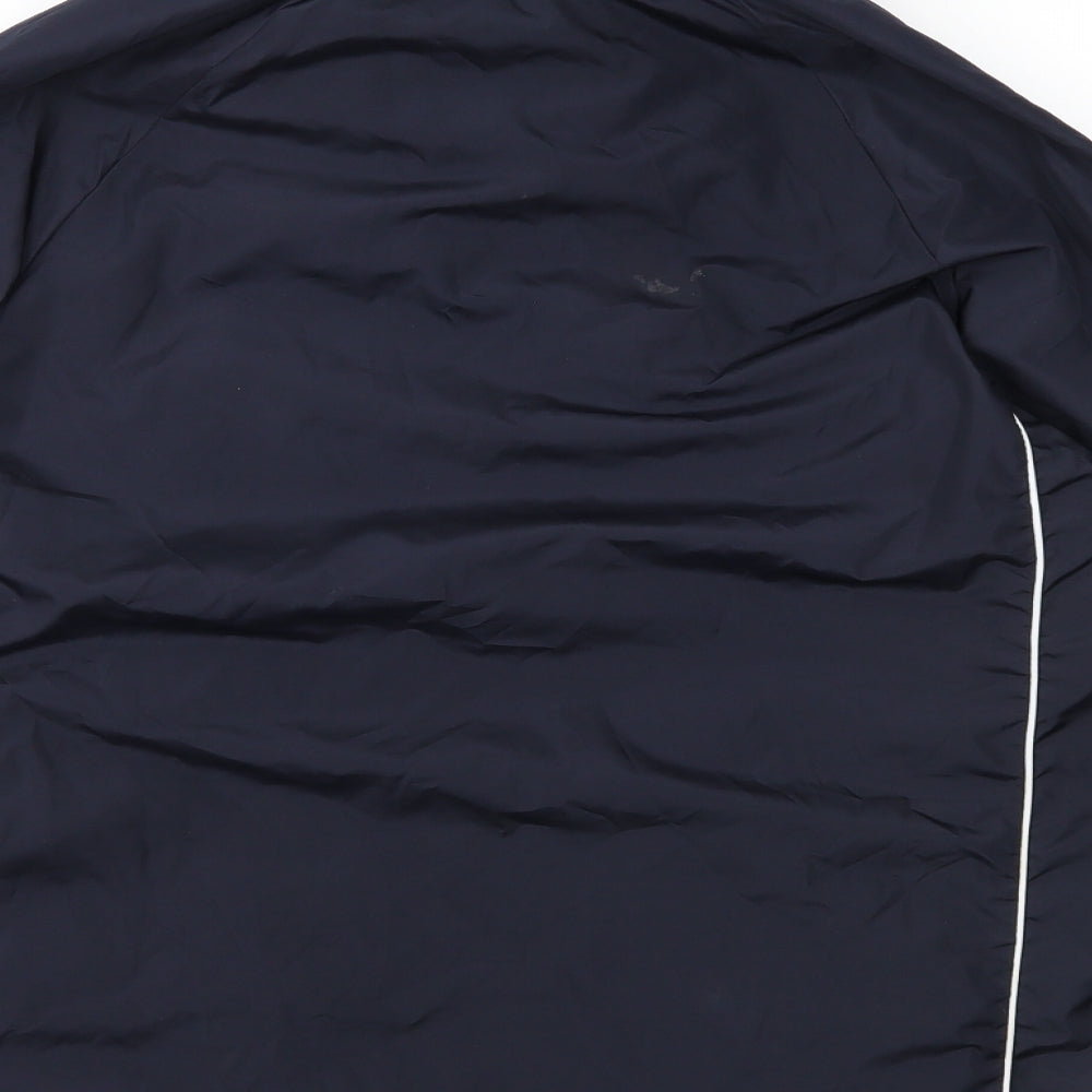 Mens UK Size XS Tempo Blue Anorak Coat