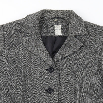 Womens UK Size 14 Preworn Grey Jacket