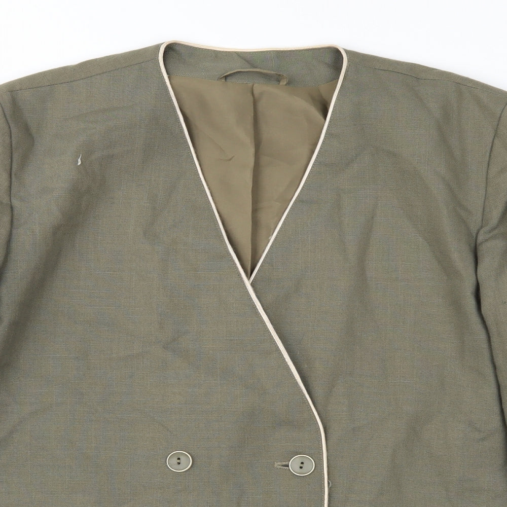Womens UK Size 14 Debenhams Green Jacket