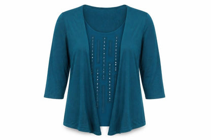 Per Una Womens Green  Knit Pullover Jumper Size 14