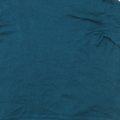 Per Una Womens Green  Knit Pullover Jumper Size 14