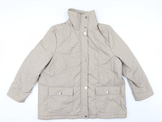 Classic Womens Beige   Jacket  Size XL