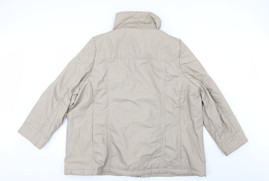 Classic Womens Beige   Jacket  Size XL
