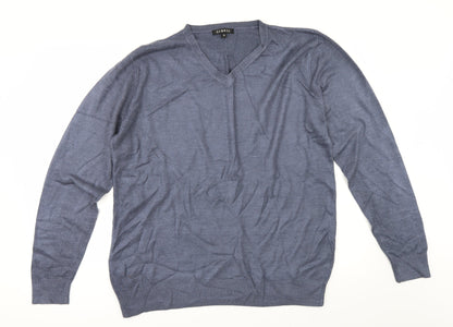 George Mens Blue   Pullover Jumper Size M
