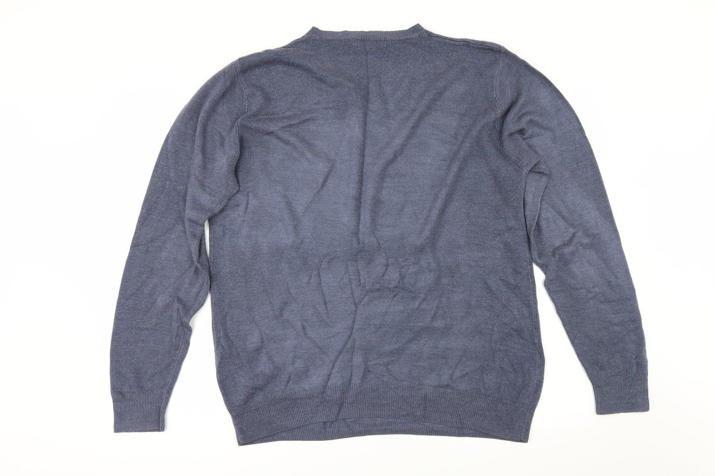 George Mens Blue   Pullover Jumper Size M