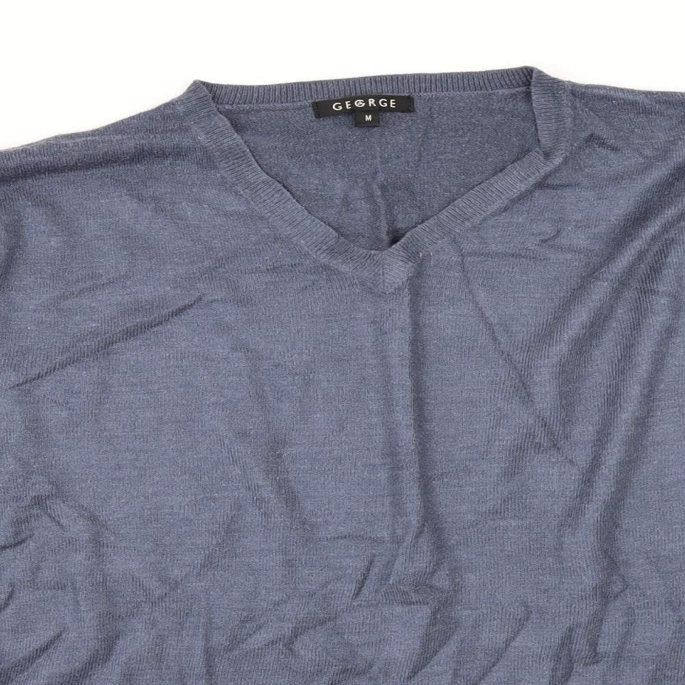 George Mens Blue   Pullover Jumper Size M