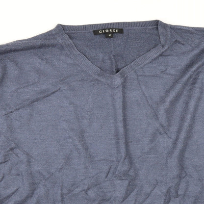 George Mens Blue   Pullover Jumper Size M