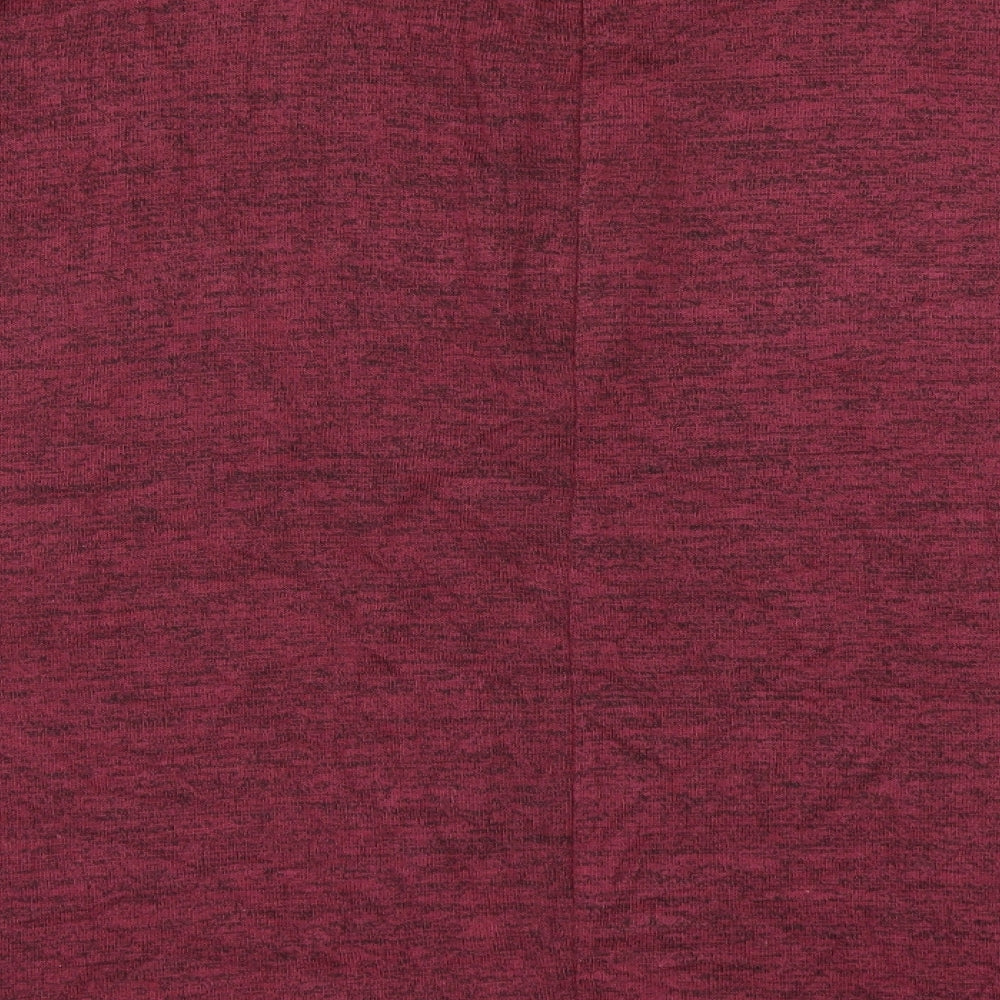 Womens UK Size M New Look Red Basic T-Shirt