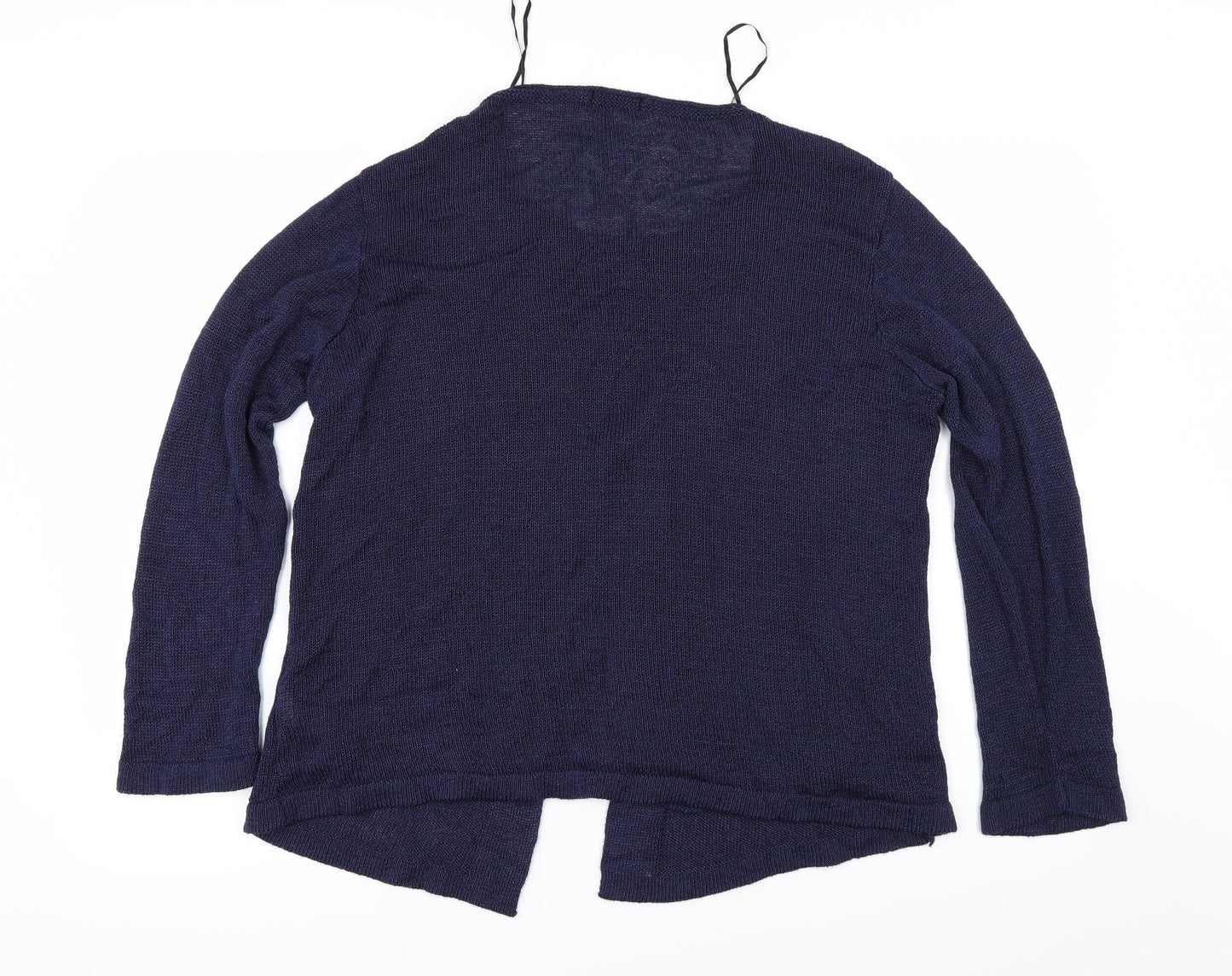 Classic Womens Blue   Cardigan Jumper Size M