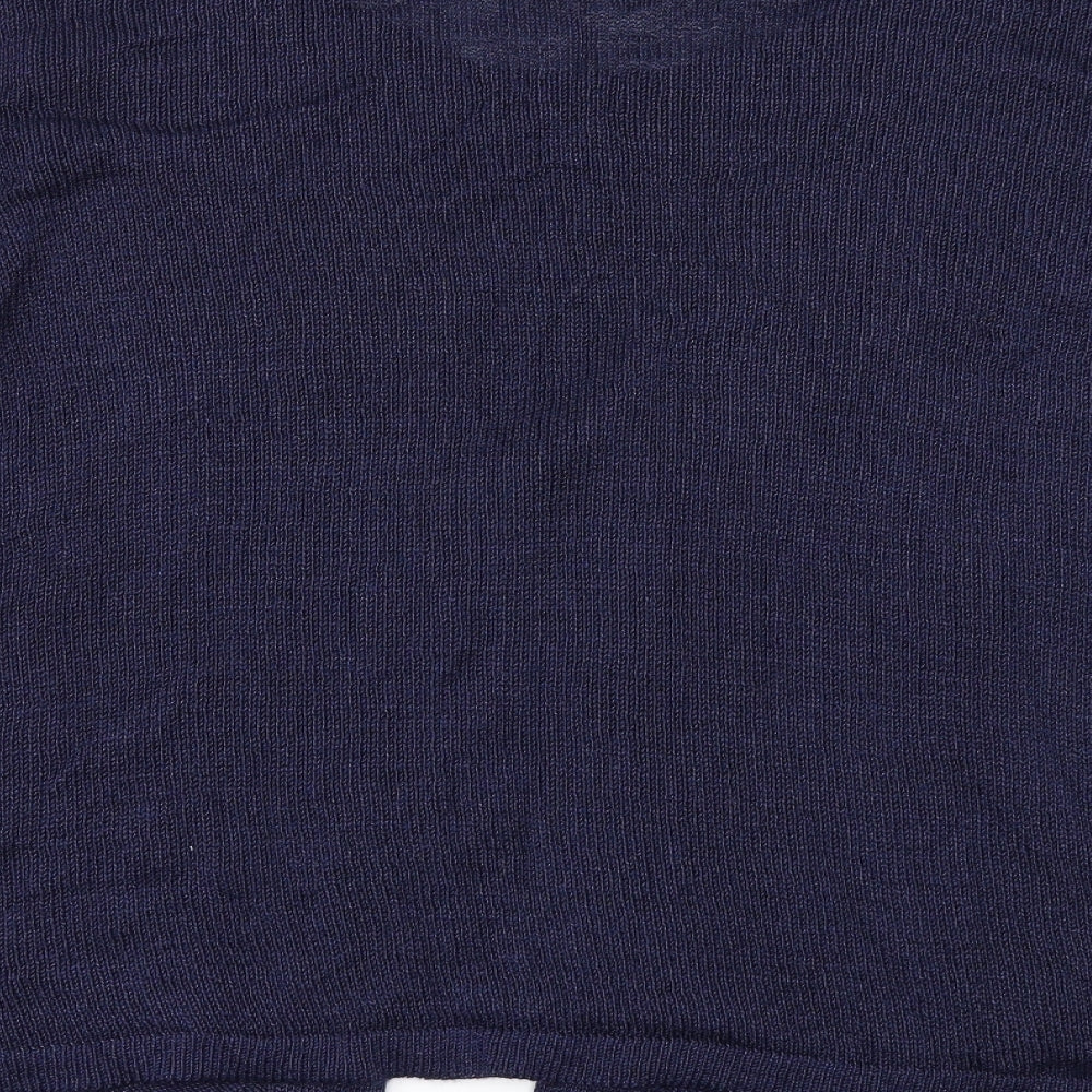 Classic Womens Blue   Cardigan Jumper Size M