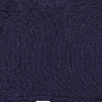 Classic Womens Blue   Cardigan Jumper Size M