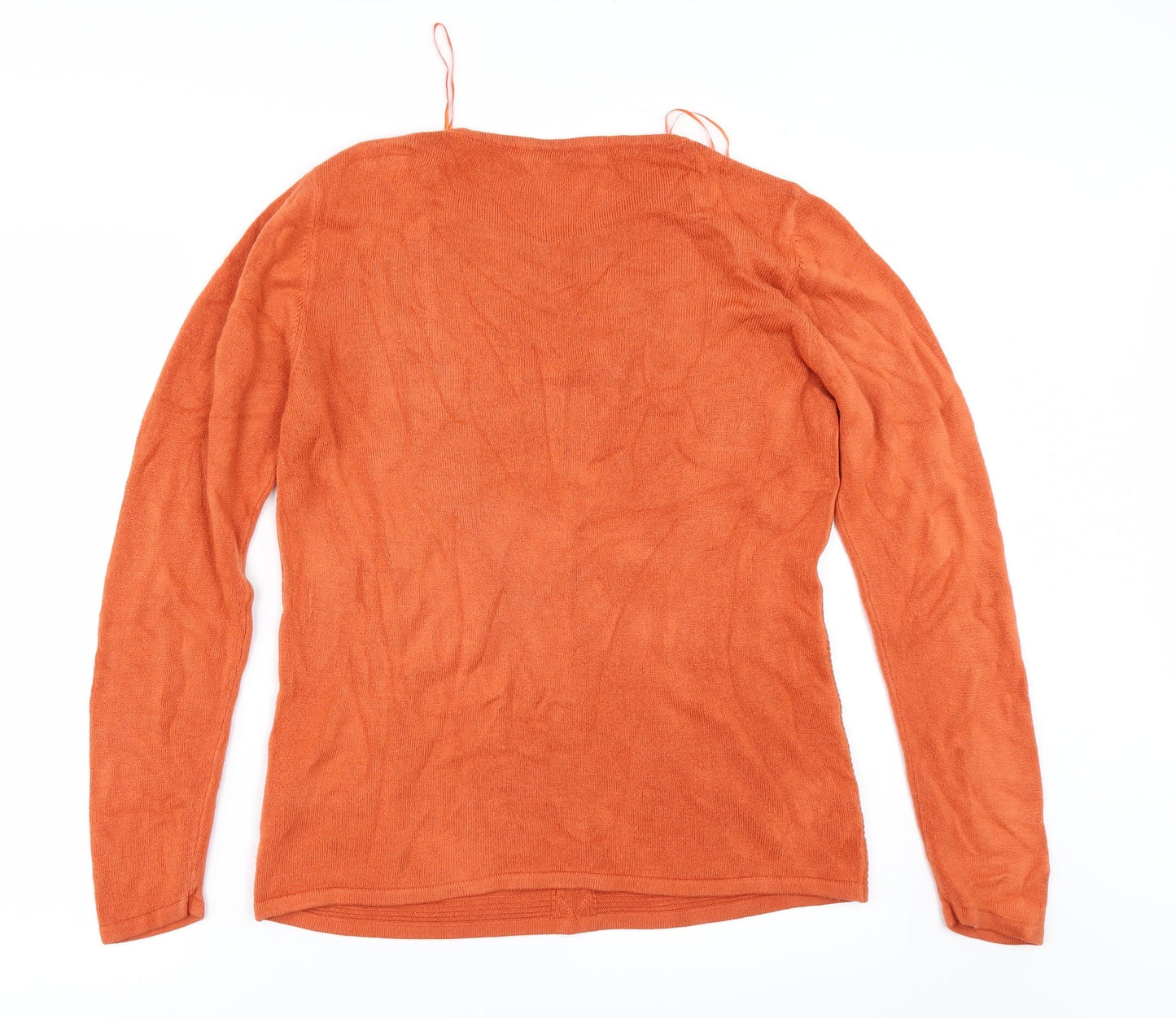 annarose Womens Orange   Pullover Jumper Size L