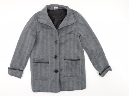 Womens UK Size M Anne De Lancay Grey Jacket