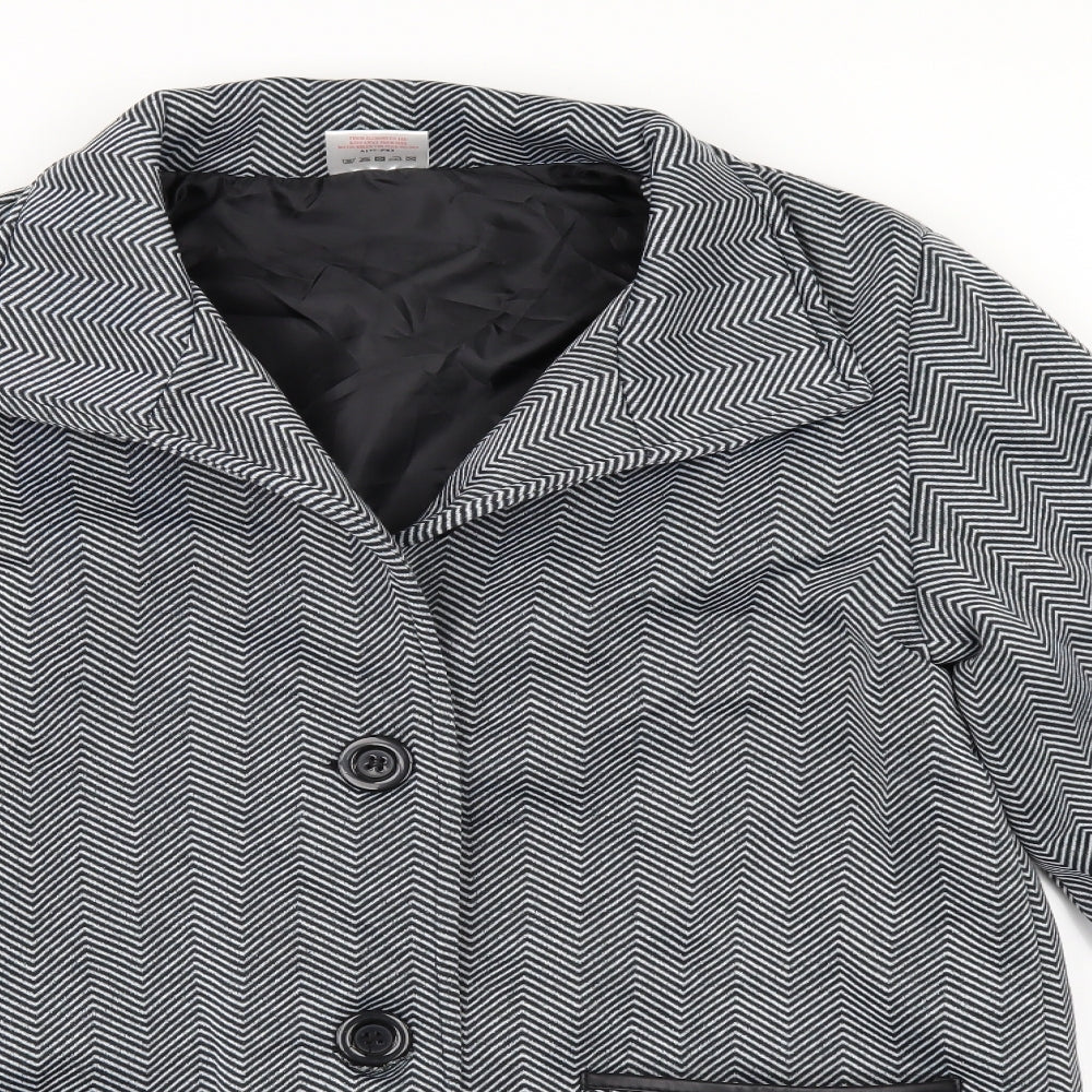 Womens UK Size M Anne De Lancay Grey Jacket