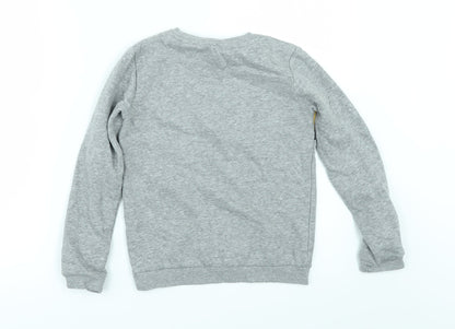 pepe&co Boys Grey   Pullover Sweatshirt Size 7-8 Years