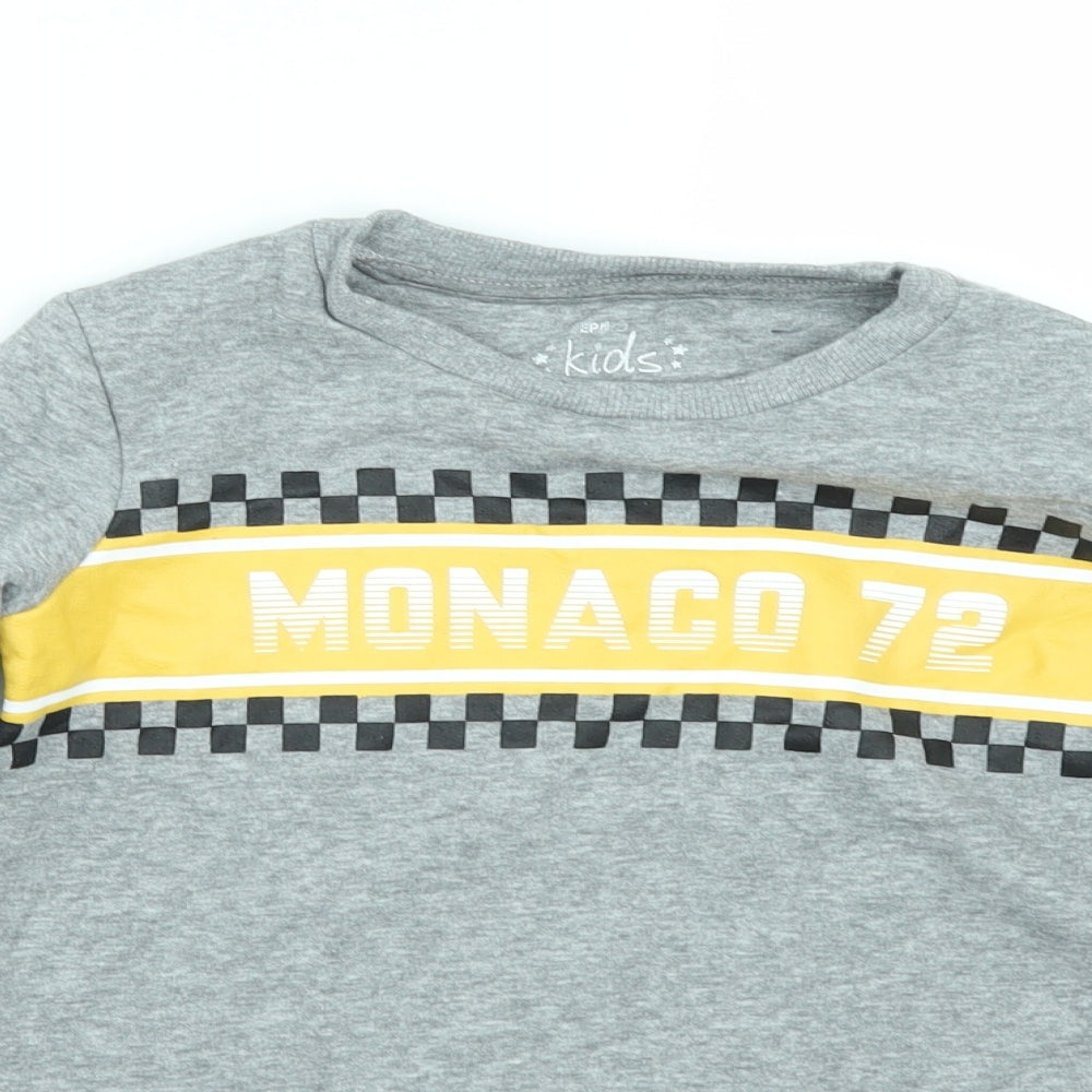 pepe&co Boys Grey   Pullover Sweatshirt Size 7-8 Years