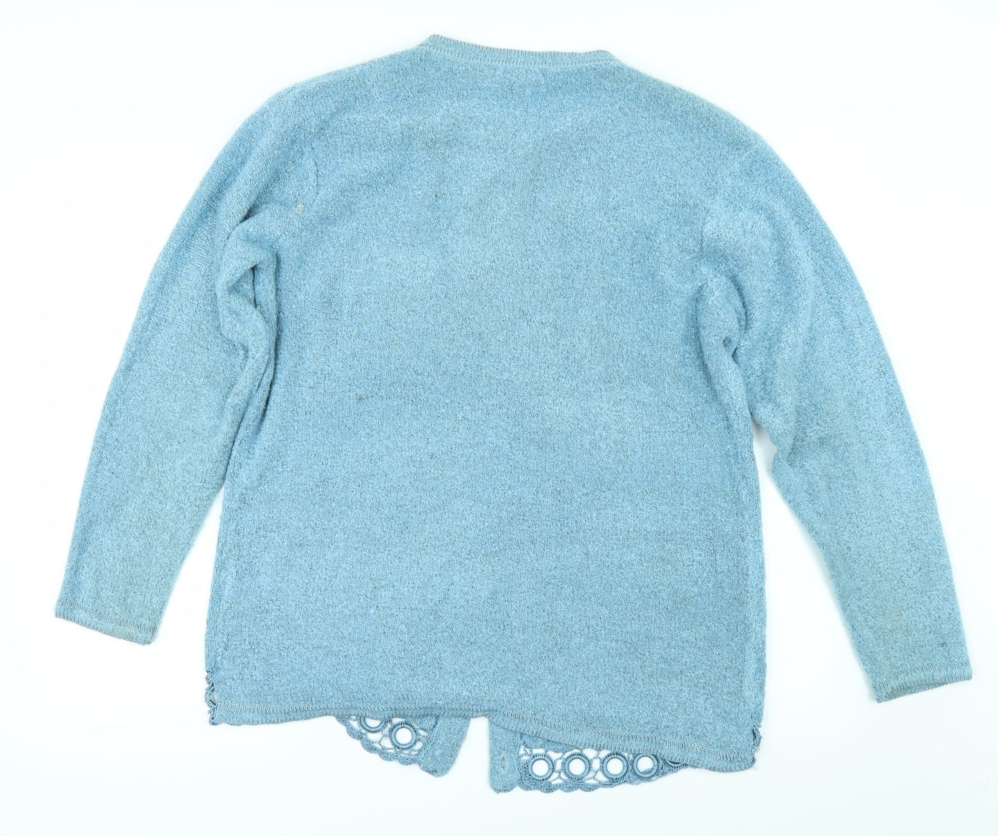 R&DH Womens Blue   Cardigan Jumper Size M