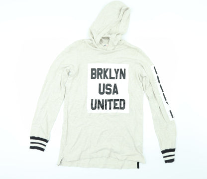 H&M Girls Beige   Pullover Hoodie Size 13-14 Years