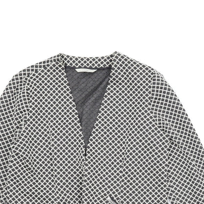 George Womens Black Houndstooth  Jacket  Size 16