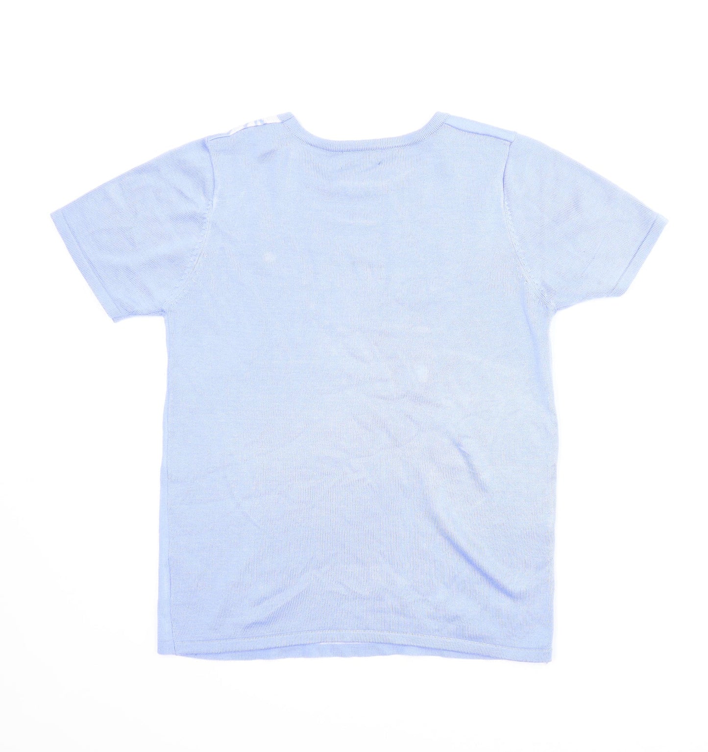 Womens UK Size S Casamia Blue Basic Blouse