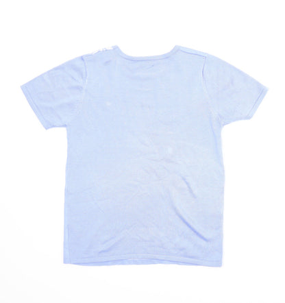 Womens UK Size S Casamia Blue Basic Blouse