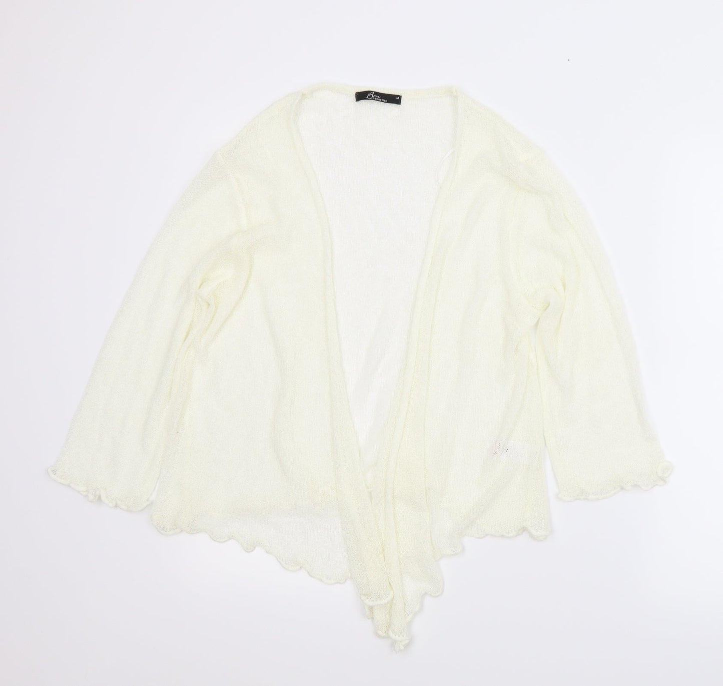 BM Womens Ivory   Cardigan Jumper Size M