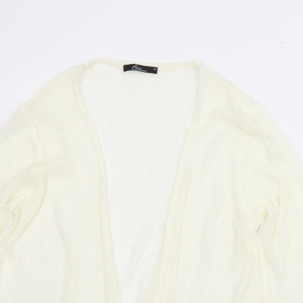 BM Womens Ivory   Cardigan Jumper Size M