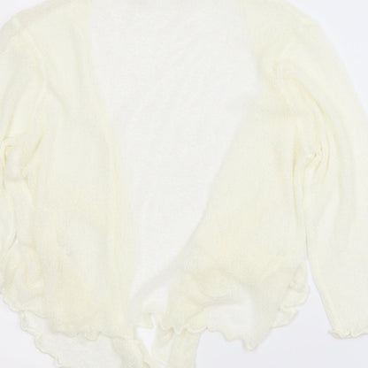 BM Womens Ivory   Cardigan Jumper Size M