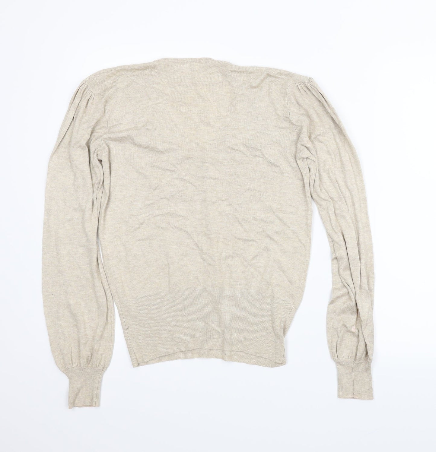 Preworn Womens Beige   Pullover Jumper Size S