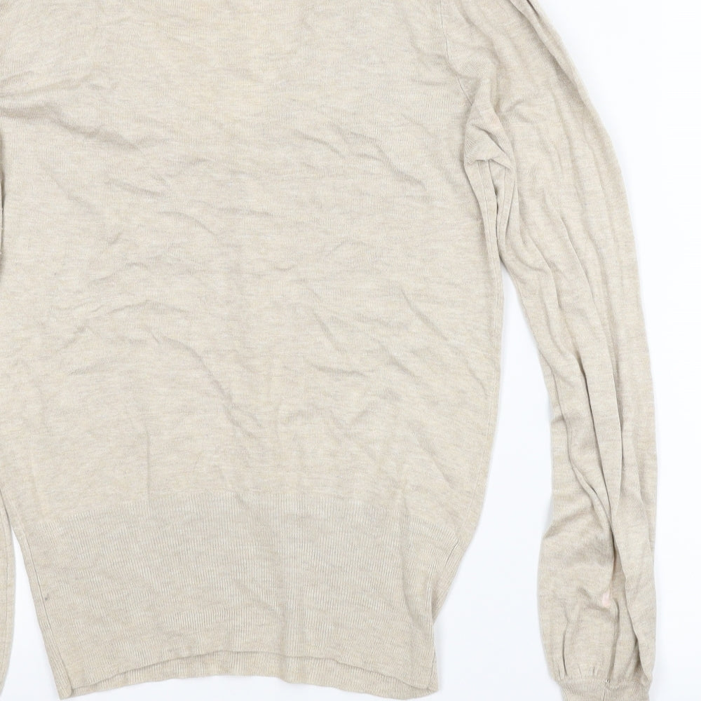 Preworn Womens Beige   Pullover Jumper Size S