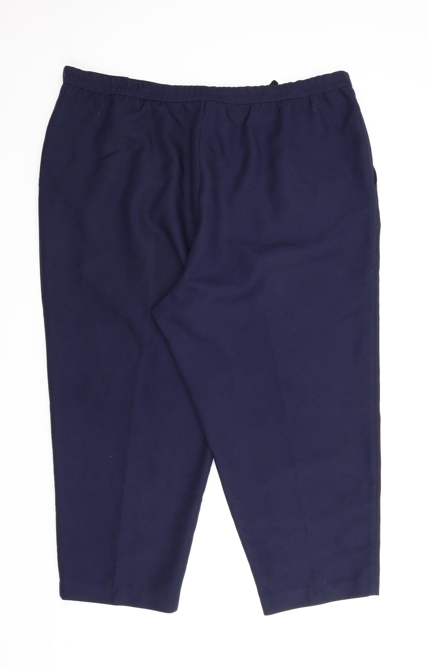 Unity Womens Blue   Carrot Trousers Size 26 L23 in